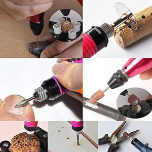 Engraver Pen Electric Micro Drill Corded Tool Kit for Wood Resin Plastic Polymer Clay Key Chain Pendant Earring Jewelry Making