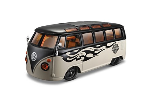 Maisto Harley-Davidson Volkswagen Samba Van Diecast Vehicle (1:25 Scale)