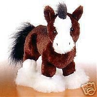 webkinz clydesdale brown horse internet pet new unused tags sealed tag ;#g344t3486g 34bg82g22337