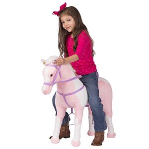 Rockin' Rider Cookie Stable Horse Ride On , Pink Large