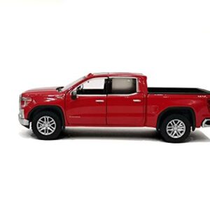 2019 Sierra 1500 SLT Crew Cab Pickup Truck Red 1/24-1/27 Diecast Model Car by Motormax 79361