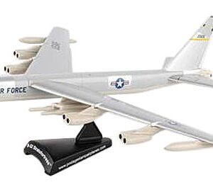 Daron Worldwide Trading Postage Stamp USAF B-52 Stratofortress 1/300 Silve Airplane Model