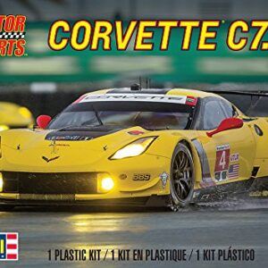 Revell 85-4304 Chevy Corvette C7.R Model Car Kit 1:25 Scale 64-Piece Skill Level 4 Plastic Model Building Kit , Yellow