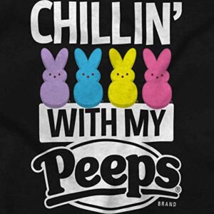 Brisco Brands Retro Chillin With My Peeps Candy Ringer Baby Romper Boys Girl