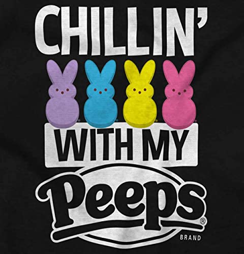 Brisco Brands Retro Chillin With My Peeps Candy Ringer Baby Romper Boys Girl