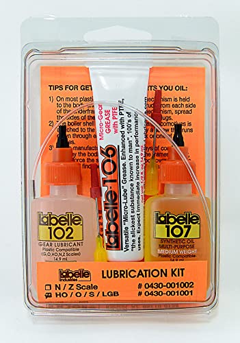 Labelle is Best Lubricant for All Expensive DCC HO,O, Lionel, S and Garden Railway Scale Model Trains