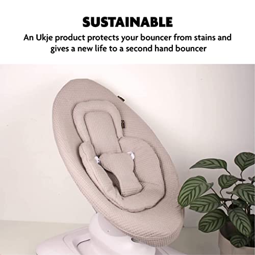 Ukje | Insert and Cover for 4moms mamaRoo 4 Baby Swing & rockaRoo | Reversible Design | Handmade in Europe | Compatible with mamaRoo Newborn Insert, 4moms mamaRoo Infant Insert