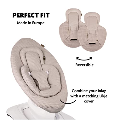 Ukje | Insert and Cover for 4moms mamaRoo 4 Baby Swing & rockaRoo | Reversible Design | Handmade in Europe | Compatible with mamaRoo Newborn Insert, 4moms mamaRoo Infant Insert