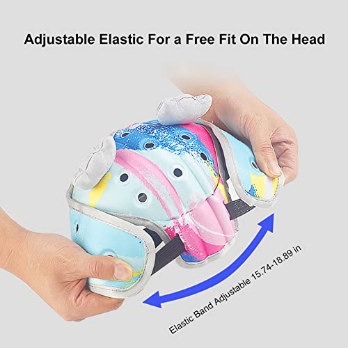 AIKSSOO Baby Safety Helmet Infant Adjustable Head Protector Soft Headguard for Toddler Learning to Walk