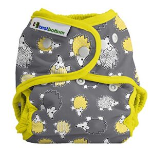best bottom hedgehog cloth diaper shell-snap | reusable diapers shell made of durable waterproof materials | eco-friendly washable diapers saves you money from disposable diapers | pul fabric