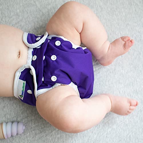 Best Bottom Hedgehog Cloth Diaper Shell-Snap | Reusable Diapers Shell Made of Durable Waterproof Materials | Eco-Friendly Washable Diapers Saves You Money from Disposable Diapers | PUL Fabric