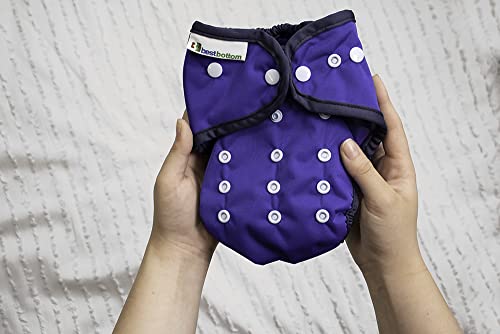 Best Bottom Hedgehog Cloth Diaper Shell-Snap | Reusable Diapers Shell Made of Durable Waterproof Materials | Eco-Friendly Washable Diapers Saves You Money from Disposable Diapers | PUL Fabric