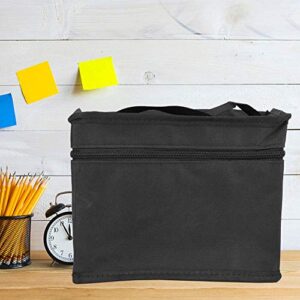 Big Capacity Pencil Pen Case Pen Organizer Bag Black Markers Pen Storage Case Dual Tip Permanent Sketch Markers Case for Art Student and Teens (80 Marker Pen Bags (Large Size))