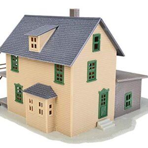 Walthers Trainline HO Scale Model Rooming House Kit