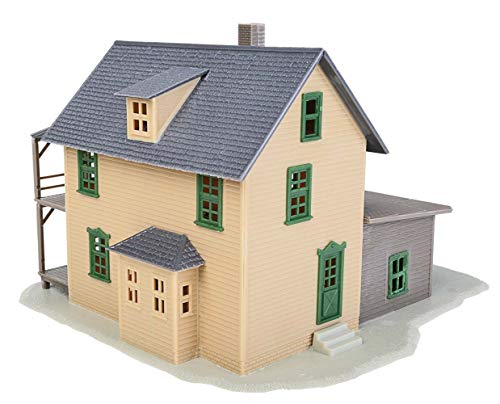 Walthers Trainline HO Scale Model Rooming House Kit