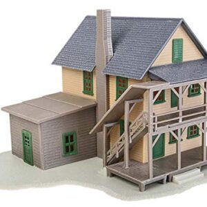 Walthers Trainline HO Scale Model Rooming House Kit