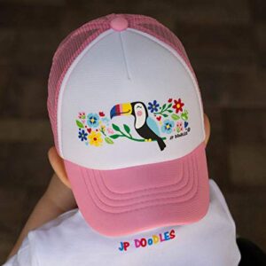 Toddler Baseball Hat -Baby Hats -Infant Hats -Baby Trucker Hat- Toddler Snapback Hats -Infant Summer Hat (3-12 Months, LP Toucan)