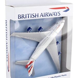 Daron Worldwide Trading RT6008 British Airways A380 Single Plane, White