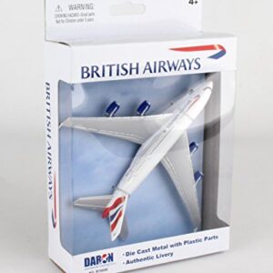 Daron Worldwide Trading RT6008 British Airways A380 Single Plane, White