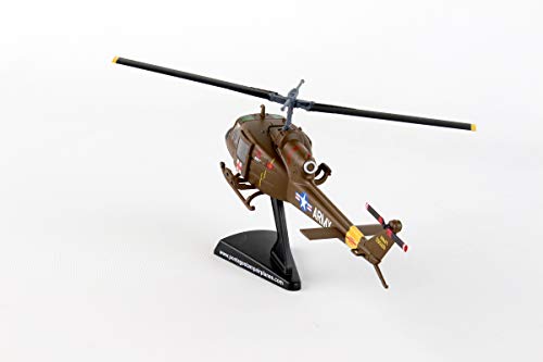 Daron Worldwide Trading Postage Stamp UH-1 Huey MEDEVAC US Army Vehicle (1/87 Scale)