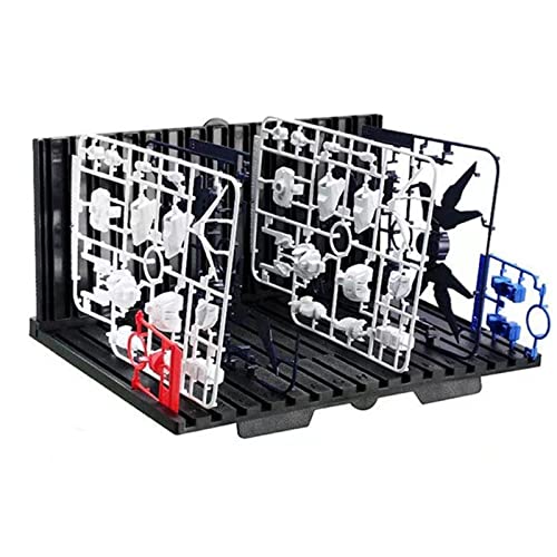 Starmoonn Model Part Rack,Model Shelf,Suitable for Gundam Shelf, Gundam Parts Classification