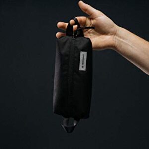 HEIMPLANET Original | HPT Carry Essentials - Simple Pouch | Simple Pencil case/Pouch Made of Water-Resistent and Durable DYECOSHELL | Supports1% for The Planet (Black)