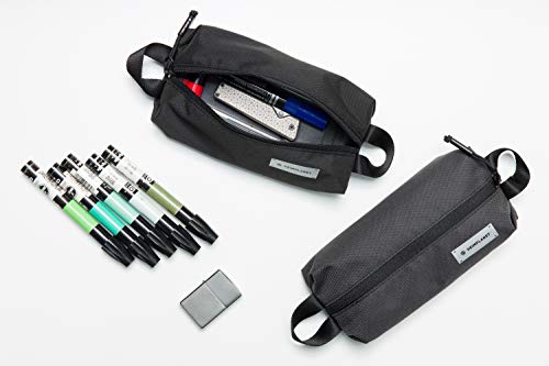 HEIMPLANET Original | HPT Carry Essentials - Simple Pouch | Simple Pencil case/Pouch Made of Water-Resistent and Durable DYECOSHELL | Supports1% for The Planet (Black)