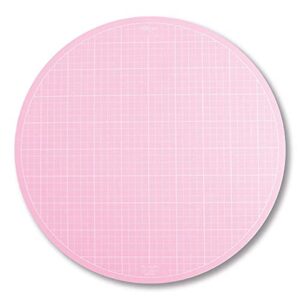 sue daley 16 inch pink round rotating cutting mat
