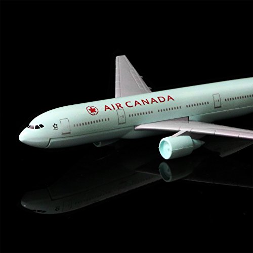 24-Hours Air Canada Boeing 777 Plane Model Alloy Metal Model Airplane Souvenir Model Aircraft Collection