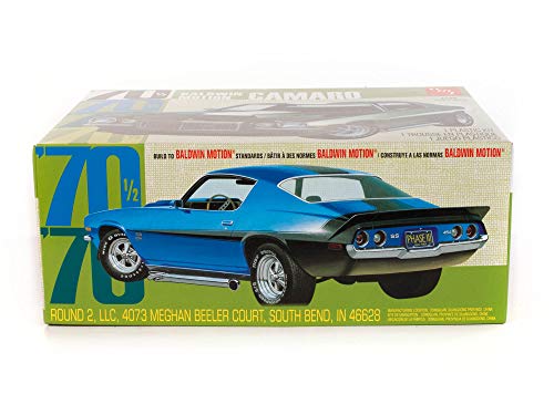 AMT Baldwin Motion 1970's Chevy Camaro 1:25 Scale Model kit (Molded in Dark Green)