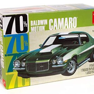 AMT Baldwin Motion 1970's Chevy Camaro 1:25 Scale Model kit (Molded in Dark Green)