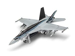 revell 85-5871 top gun maverick’s f/a-18e super hornet fighter jet kit 1:48 scale 161-piece skill level 5 plastic model airplane building kit , gray