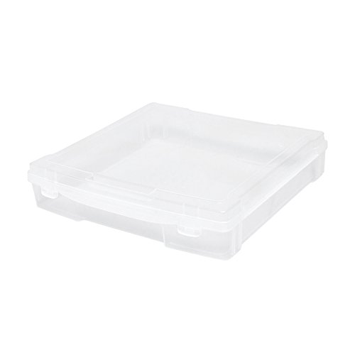 We R Memory Keepers 0633356611059 Storage Bins Storage & Decor-12 x 12-Craft and Photo Case, Clear