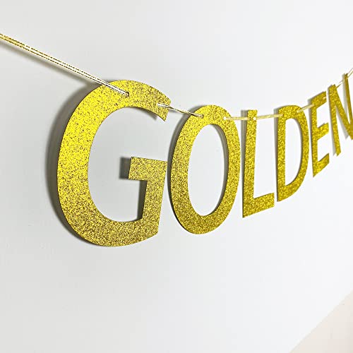 Golden Girls Party Decorations Stay Golden Banner, Golden Girls Theme Birthday Baby Shower Bridal Shower Party Decorations