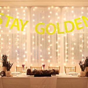 Golden Girls Party Decorations Stay Golden Banner, Golden Girls Theme Birthday Baby Shower Bridal Shower Party Decorations