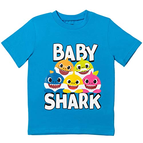 Pinkfong Baby Shark Toddler Boys Short Sleeve T-Shirt & Shorts Set 3T