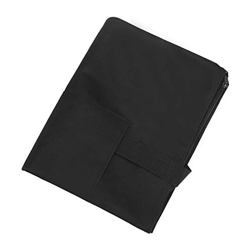 A2 Waterproof Canvas Drawing Painting Board Bag,Black Drawing Sketching Painting Art Carry Case Storage File Bag Sketchpad Portfolio Tote Handbag