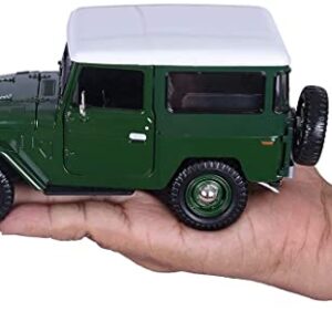 Motormax 79323gr Toyota FJ40 Green 1-24 Diecast Model Car