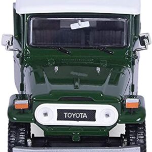 Motormax 79323gr Toyota FJ40 Green 1-24 Diecast Model Car