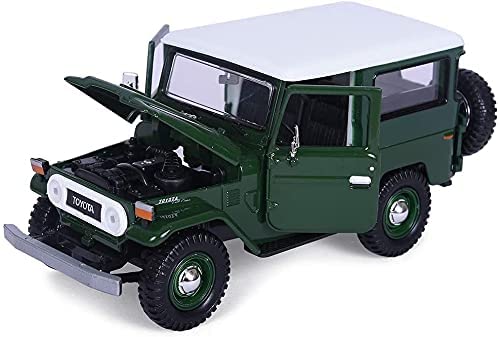 Motormax 79323gr Toyota FJ40 Green 1-24 Diecast Model Car