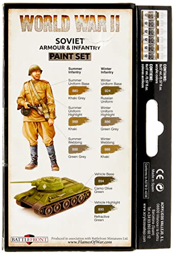 Vallejo Model Color WWII Soviet Armour & Infantry