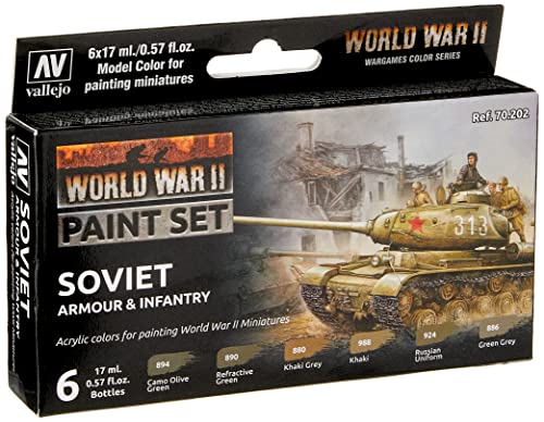 Vallejo Model Color WWII Soviet Armour & Infantry