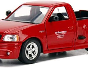 Jada Toys Fast & Furious 1:24 Brian's Ford F-150 SVT Lightning Die-cast Car, Toys for Kids and Adults, Red (99574)