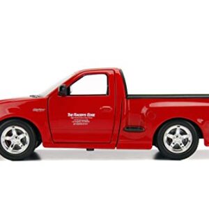 Jada Toys Fast & Furious 1:24 Brian's Ford F-150 SVT Lightning Die-cast Car, Toys for Kids and Adults, Red (99574)