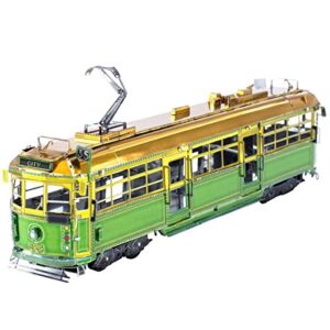 fascinations metal earth melbourne w-class tram 3d metal model kit