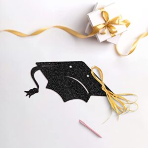 Halawawa Red Glitter Senior Banner, Senior School/High School Graduate Party Decorations, Congrats Grad Banner for Class of 2023 Graduation, Graduation Party Bunting Decorations