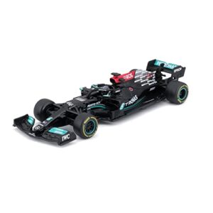 Bburago B18-38058H 1:43 F1 Mercedes AMG W12 E-Performance with Helmet Hamilton, Assorted