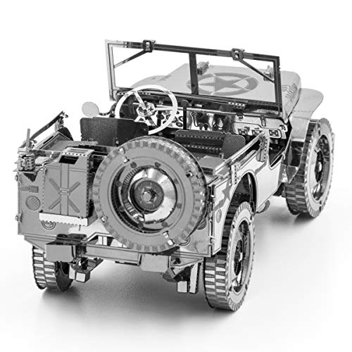 Fascinations Metal Earth Premium Series Willys Overland 3D Metal Model Kit