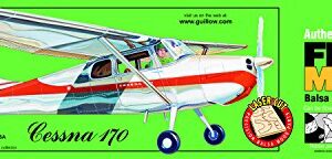 Guillow's Cessna 170 Laser Cut Model Kit