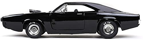 Jada Toys FF9 DOMS 1327 Dodge Charger 1/24 Vehicle, Black